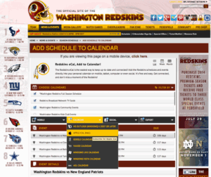 redskins