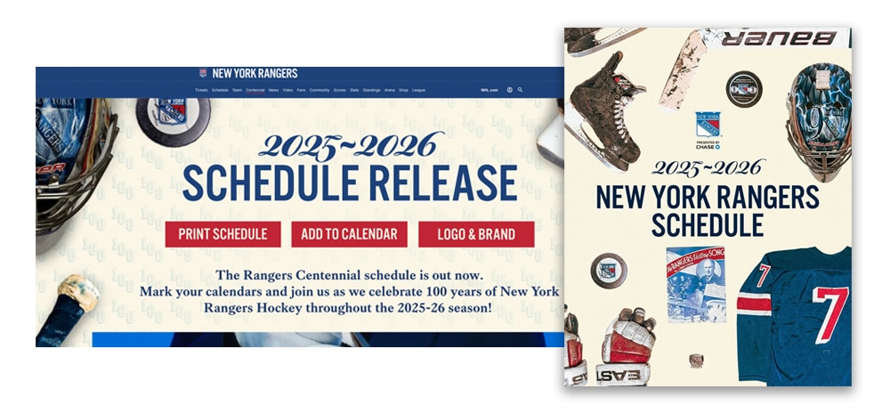NHL Schedule Release