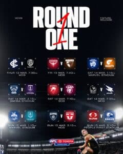 2026 AFL Fixture