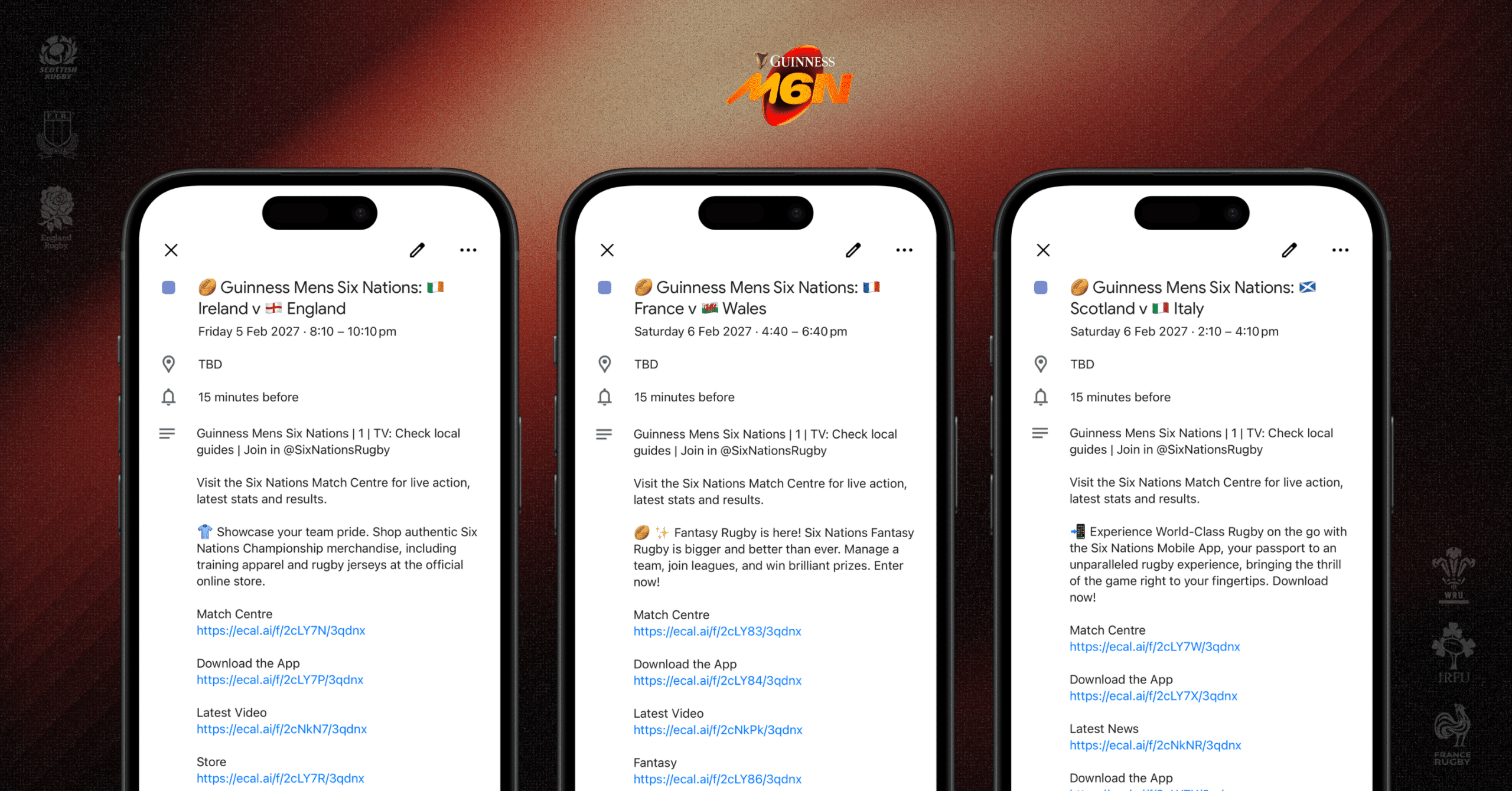 2027 Guinness Men's Six Nations